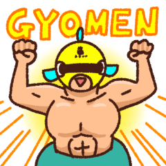 [LINEスタンプ] 魚面ライダー！
