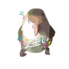 [LINEスタンプ] インコのアオちゃん＆チャーちゃん4