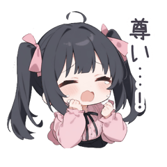 [LINEスタンプ] ミニキャラ地雷系の女の子スタンプ3