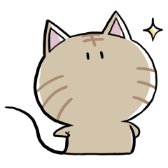 [LINEスタンプ] ドーナシを食べるねこ2