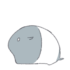 [LINEスタンプ] ころんとしたバクたち