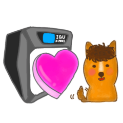 [LINEスタンプ] 3Dプリンターだいすき犬