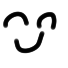 [LINEスタンプ] 黒顔スタ
