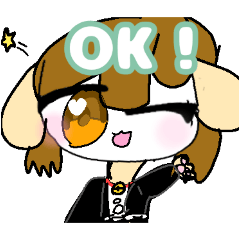 [LINEスタンプ] 犬メイドさんのスタンプ！の画像（メイン）