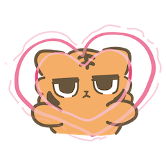 [LINEスタンプ] loving虎