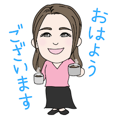 [LINEスタンプ] カウンセラーちえちゃん