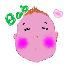 [LINEスタンプ] ピンクのくらげと赤ちゃん