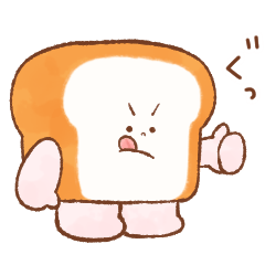 [LINEスタンプ] 食パンのトースケ