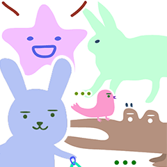 [LINEスタンプ] 動物友達と話しましょう(アニメーション)2