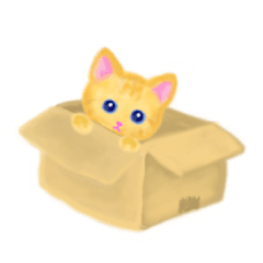 [LINEスタンプ] 【動く】子猫茶トラらら