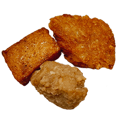 [LINEスタンプ] 食品シリーズ : 唐揚げ (揚げ物) #8