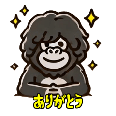 [LINEスタンプ] フレンドリーゴリラスタンプ プラス