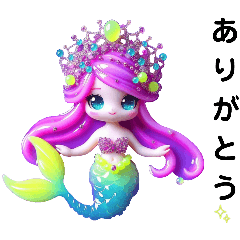 [LINEスタンプ] Sparkling Mermaid 第2弾