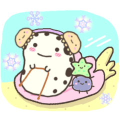 [LINEスタンプ] ぷくっと チンアナゴ 冬