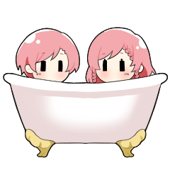 [LINEスタンプ] ふたごとゆかいななかまたち