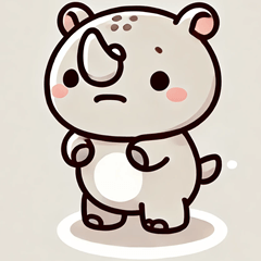 [LINEスタンプ] かわいいサイのスタンプ