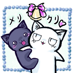 [LINEスタンプ] にゃんこドリ〜ム Xmas2024