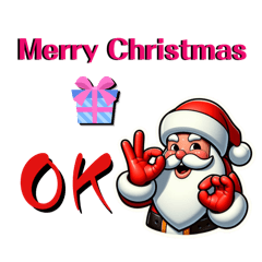 [LINEスタンプ] I wish you a Merry Christmas