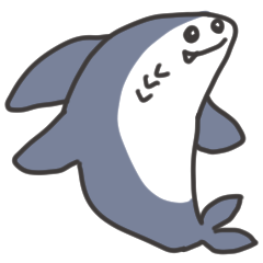 [LINEスタンプ] さめのおうちでのリアルな日常会話