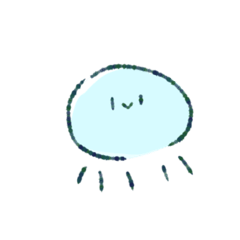 [LINEスタンプ] 愉快なくらげ