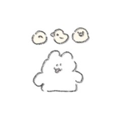 [LINEスタンプ] うごくよっうさじ