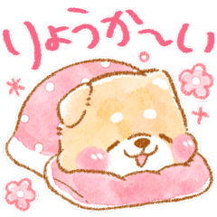 [LINEスタンプ] お布団だいすき❤️いやしばいぬ❤️冬