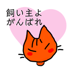 [LINEスタンプ] 飼い主とねこちゃん