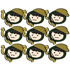 [LINEスタンプ] 射手座の日常の画像（メイン）