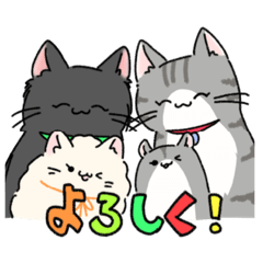 [LINEスタンプ] ちっさいいきものたち