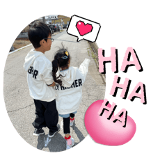 [LINEスタンプ] 琉生くん琉愛ちゃんR 6
