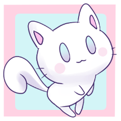 [LINEスタンプ] おもちねこくん