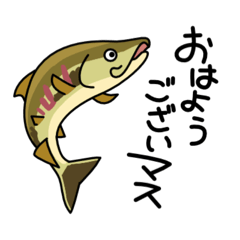 [LINEスタンプ] 日本淡水魚とその仲間たち