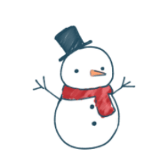 [LINEスタンプ] えほんの様なクリスマス