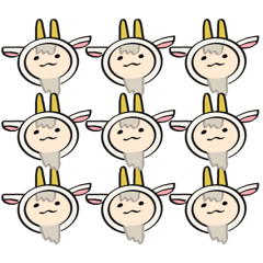 [LINEスタンプ] 山羊座の日常の画像（メイン）