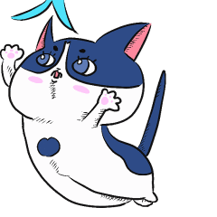 [LINEスタンプ] 動く☆ぬこらのきもち