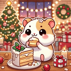 [LINEスタンプ] クリスマスどうぶつスタンプ5