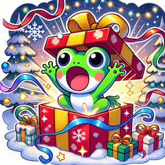 [LINEスタンプ] クリスマスどうぶつスタンプ10