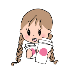 [LINEスタンプ] 毎日使える！女の子の日常スタンプ