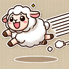 [LINEスタンプ] 迷えるひつじ 青春コレクション