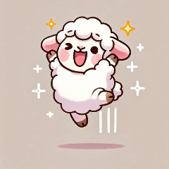 [LINEスタンプ] 迷えるひつじの学生ライフコレクション