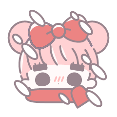 [LINEスタンプ] 冬を生きるむぅちゃん！！赤色