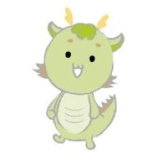 [LINEスタンプ] かわいいドラゴンさん -再販版-