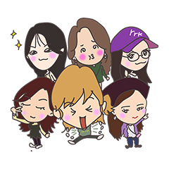 [LINEスタンプ] けいてぃーず