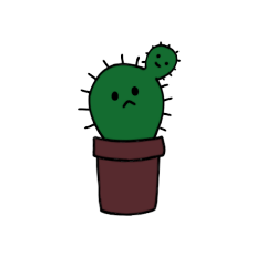 [LINEスタンプ] ゆるーいサボテンちゃん