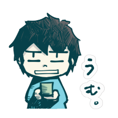 [LINEスタンプ] 「漫画描きが俳優になった話」のスタンプ