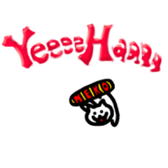 [LINEスタンプ] スノーボードネコ