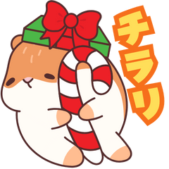 [LINEスタンプ] まったりハムスター★クリスマス BIG