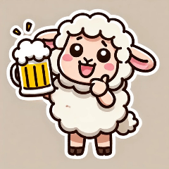 [LINEスタンプ] 迷えるひつじの男子トークコレクション
