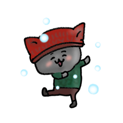 [LINEスタンプ] ちびどうぶつたちのクリスマス2