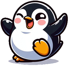 [LINEスタンプ] 笑えるペンギン：誇張された可愛いポーズ